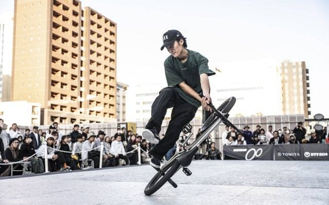 世界最高峰と言っても過言ではない日本一を決める戦いを制したのは「第8回全日本BMXフリースタイル選手権」フラットランド種目