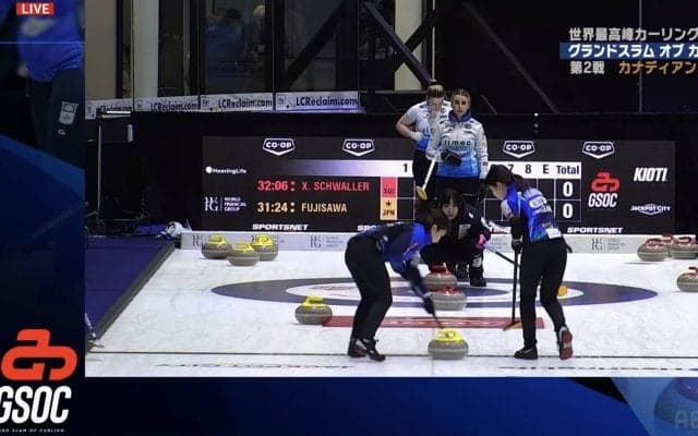 ロコ・ソラーレ、2度目V狙うカナディアンOP初戦で好発進！藤澤五月「中盤以降は楽な試合展開に」スイス新鋭との競り合い制する