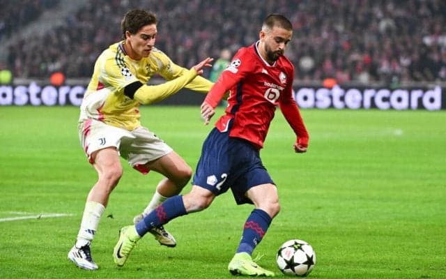 ユベントス、マドリード勢連勝のリールに敵地でドロー止まり【CL】