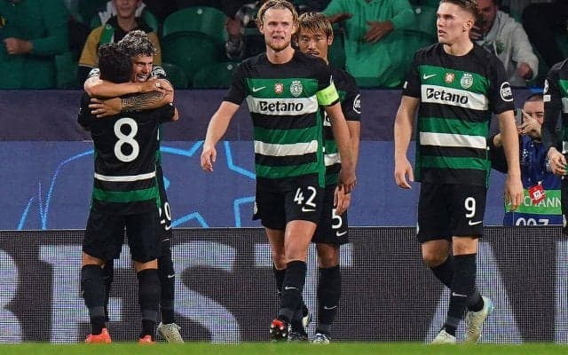 スポルティングがギョケレシュのハットなどでアモリムのホームラストゲームで会心勝利！　敗れたシティは泥沼の公式戦3連敗に…【CL】