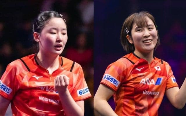 張本美和、平野美宇との注目日本人対決が実現　昨年の対戦では16歳新星に軍配、上位進出かけた戦いを制するのは【WTTチャンピオンズフランクフルト】
