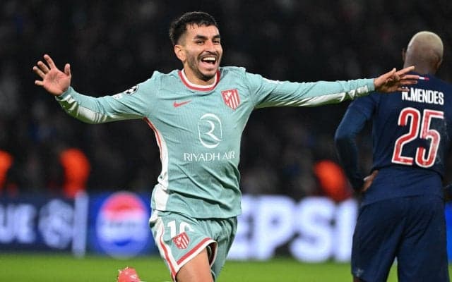 ラストプレーの劇的決勝弾！ PSGを打ちのめしたコレアがチームを称える「守備とチームワークで懸命に働いた」