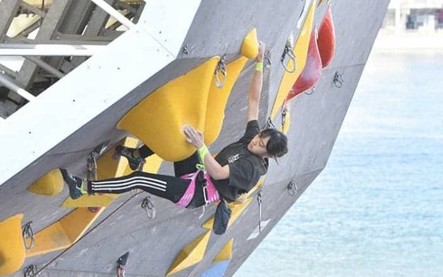 蔡、安本、長島がボルダリング小学生競技大会とのW優勝達成【岸和田CANCANカップ2024】