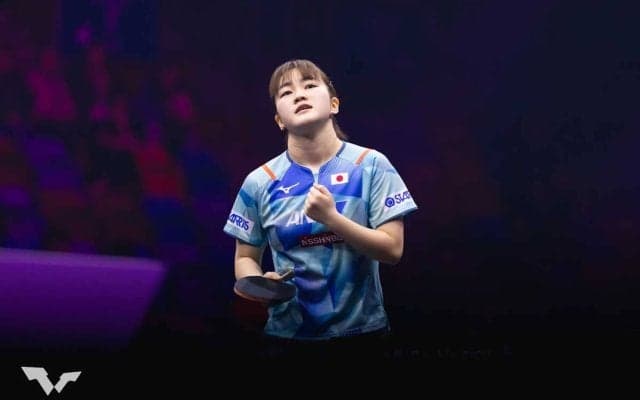 快勝の大藤沙月が見せた修正力「1回戦は台とかボールに慣れてなくて……」　8強で激突の中国選手には「楽しみな気持ちでいっぱい」【WTTチャンピオンズフランクフルト】