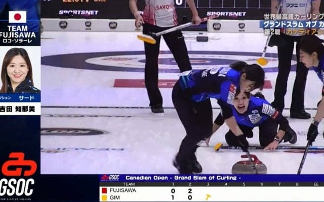 “ちなみ警報”発令！？ロコ・ソラーレ吉田知那美、音量注意の全力「ヤーップ！」ファンは大興奮「天才だ」「うめえ！」