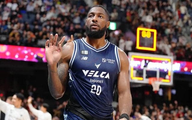 B1茨城が前長崎のフロイドを獲得…開幕1カ月でFAとなっていた米出身ビッグマン