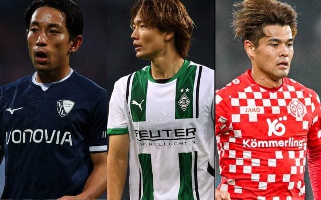 【ブンデス第10節プレビュー】三好、板倉、佐野が強豪勢と対戦