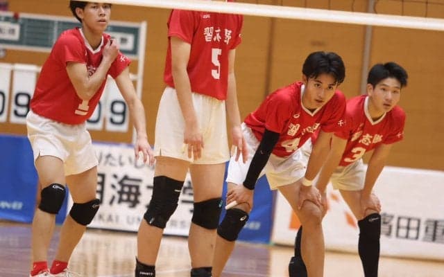 習志野高　「強気でいこう」と後がなくなった第4セットから逆転勝ち 18年連続の春高へ【春高2025千葉県予選（男子）】