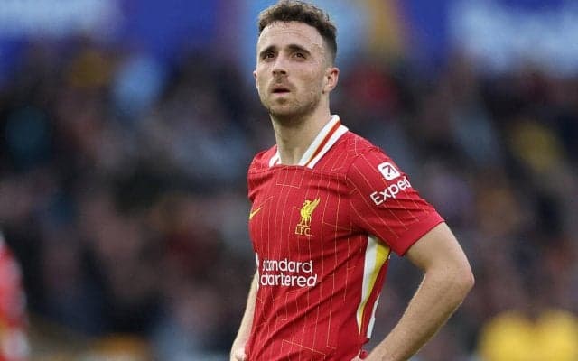 ジョタは11月中に復帰？ スロット監督が状況を語る「中断期間後には復帰」