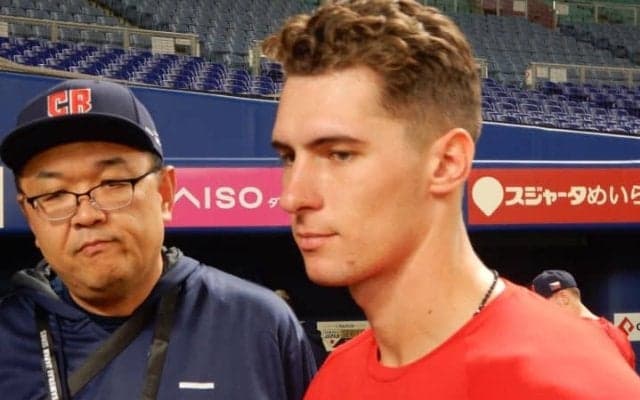 「生ください！」日本語披露の巨人育成25歳、チェコ人選手の“希望の光”に「自分の結果次第でNPBでプレーする機会が」