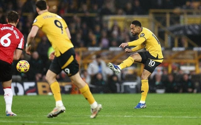 ウルブスがクーニャ1G1Aで待望の今季初白星！　菅原由勢が途中出場のセインツは下位対決に敗れて最下位転落…【プレミアリーグ】