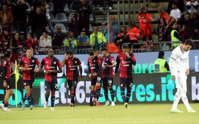 16歳カマルダ先発のミラン、レオンがドッピエッタもカリアリとの打ち合いは痛いドロー【セリエA】