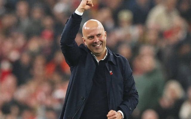 「自分たちだけに集中」快調に首位を走るリバプール、スロット監督はシティの敗戦を意に介さず「別のピッチの結果にモチベーションを求めてはいけない」