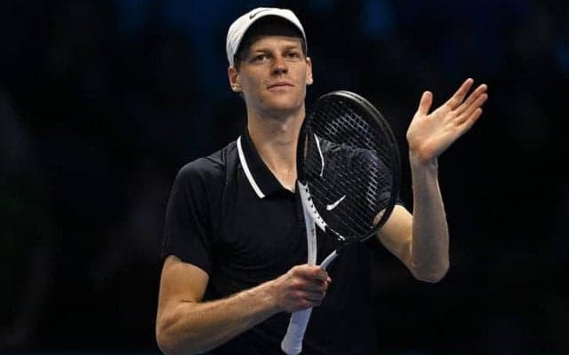 世界1位のシナー、ツアー最終戦初Vへ好発進「素晴らしいスタートを切ることができた」[Nitto ATPファイナルズ]