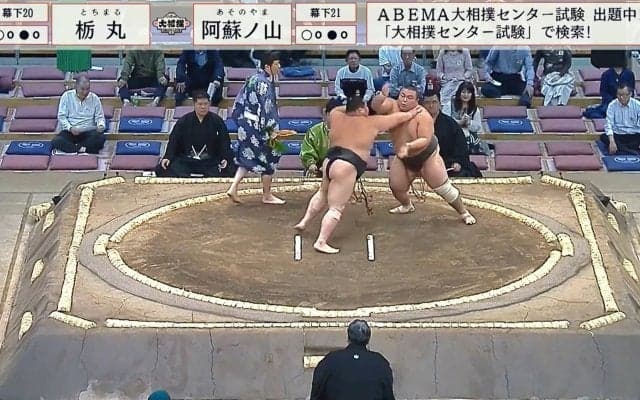 「これは20倍速」巨漢力士の“高速すぎる”突っ張りに館内どよめき「恐ろしく速い」