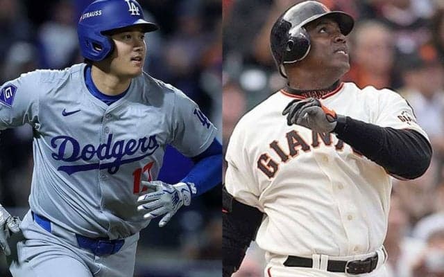 大谷翔平の遥か先…最強ボンズの「7」　まだ半分以下、積み上げた衝撃数値「エグすぎる」