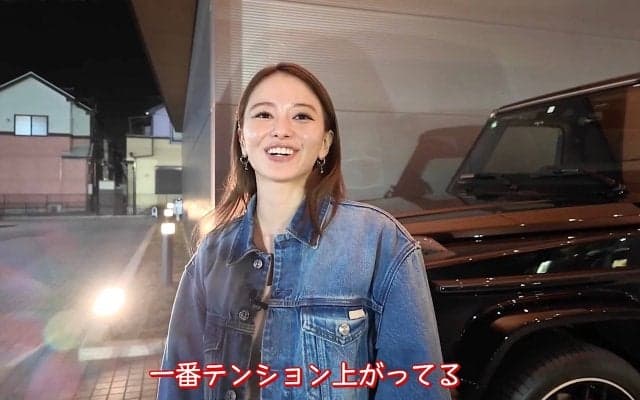 山本舞香、2850万円のベンツに「いい音！」大興奮 “希少”限定車発見で「あれ買いたい！」ド派手愛車候補へ熱視線