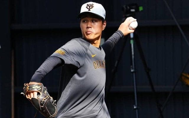 異次元の13.35…巨人逸材は「支配下まだか」　高まる期待、刻み続けた衝撃「0.59」