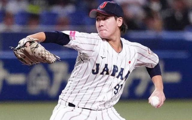 侍Jの巨人23歳は「メジャーでも通用」　快投＆“飛ぶ帽子”…逸材左腕が「世界にバレる」
