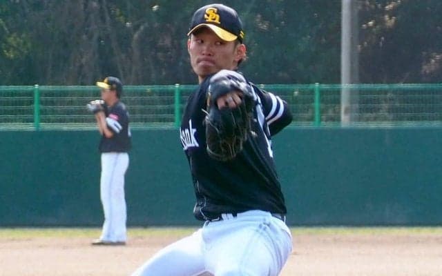 23歳で2度の戦力外→投手ブランク3年半も…鷹逸材が衝撃“147”「とっても面白そう」