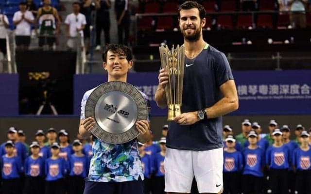 西岡良仁、世界15位にストレートで敗れバースデーVならず。ツアー3勝目はお預け[珠海選手権]