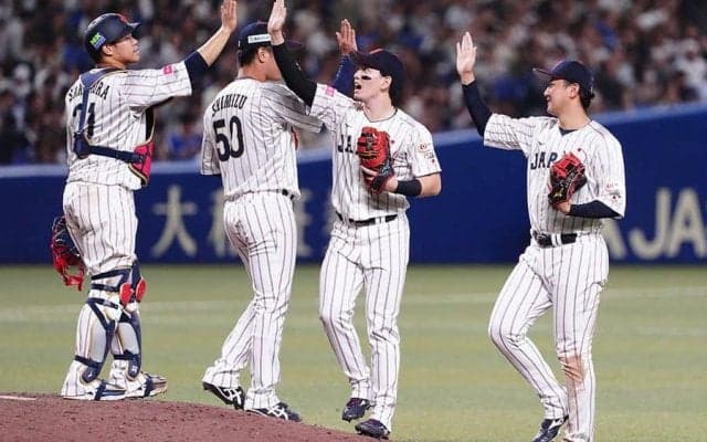 侍ジャパンの右袖に「ちゃっかり」　中継に映った日本企業…衝撃の“宣伝効果”にXざわつき