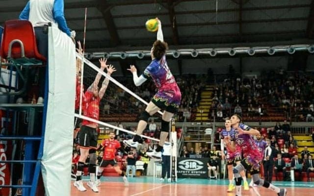 【バレー】ペルージャ・石川祐希がCEVチャンピオンズリーグに初参戦。「初めてのチャンピオンズリーグで試合に出ることができたので良かった」