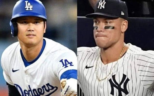 確実視される大谷翔平、ジャッジのMVP選出　史上2度目の快挙達成に米メディアも期待「約70年ぶり」