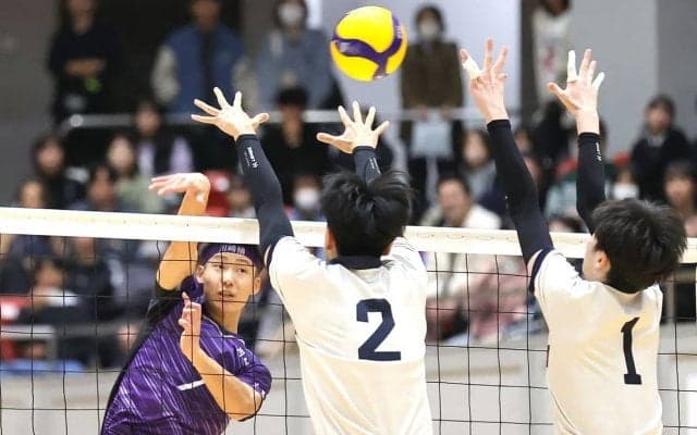橘、神奈川第1代表で2年連続春高切符　けがから復帰のエース・関原朝飛「迷惑をかけた。攻める気で打った」／バレー