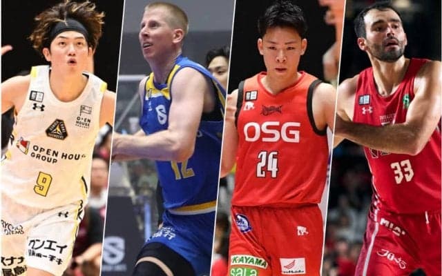 “昇格組の大黒柱”や“Bリーグのお祭り男”がトップに…B1第8節終了時点のスタッツリーダーは？