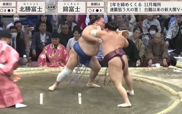 「放送事故w」「最高だわ」大相撲中継で五輪メダリストが大絶叫 「叫ぶ解説初めて見た」ファン騒然 