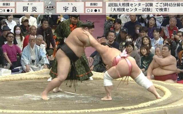 「負け方まで美しい」人気力士の“見事すぎる咄嗟の受け身”を五輪選手が大絶賛「レスリングが効いてます」