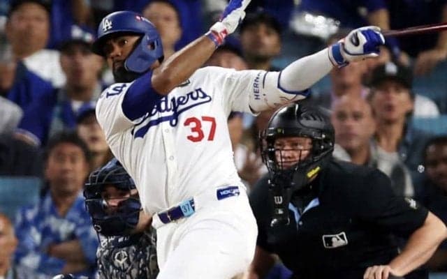 T・ヘルナンデスはヤ軍のソト流出の「保険」？　涙で訴えた“相思相愛”ド軍との再契約交渉が遅れる理由