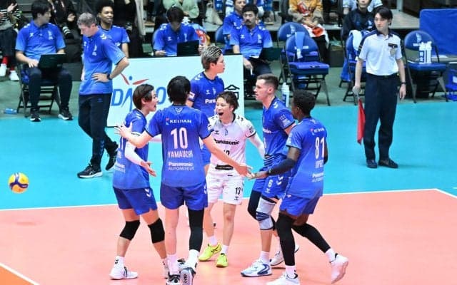 SVリーグ男子　大阪BとSTINGS愛知の首位攻防戦は1勝1敗