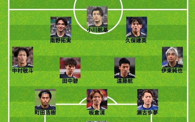 久保建英、伊東純也、中村敬斗らがスタメン！ 日本代表、中国戦でターンオーバー敢行 インドネシア戦から大量５名を変更