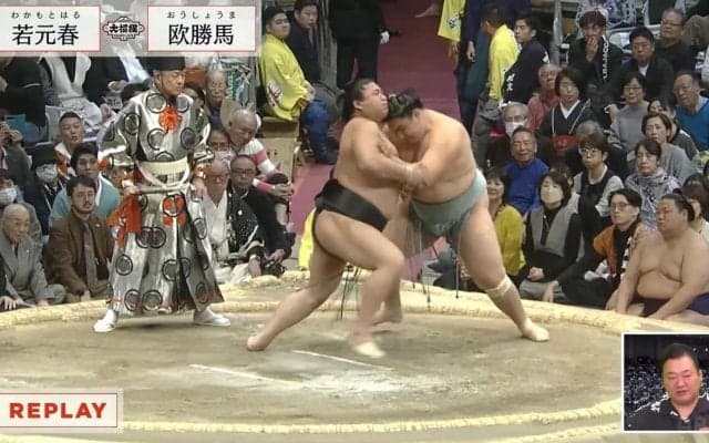 「そこはハワイですか？」大相撲中継解説者が“斜め上の角度すぎる衣装姿”で登場 ファン騒然「わんぱくやな」「普段着すぎるw」