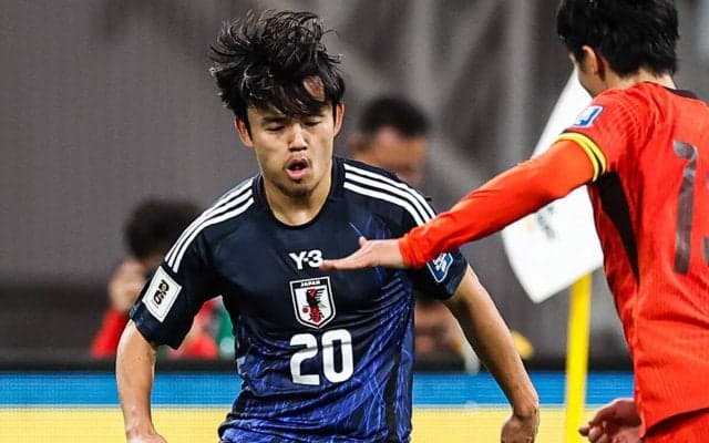 サッカー日本代表の悪い流れを変えていった久保建英 中国に「カオス」を与え攻撃の起点に