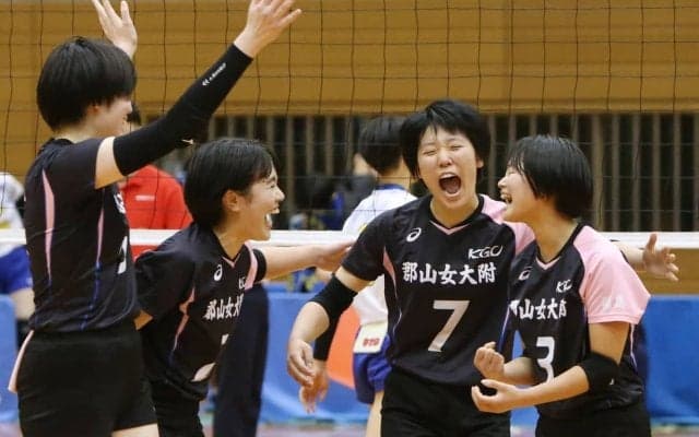 春高バレー福島決勝　男子は郡山北工が2年連続12度目V、女子は郡山女大付が9連覇
