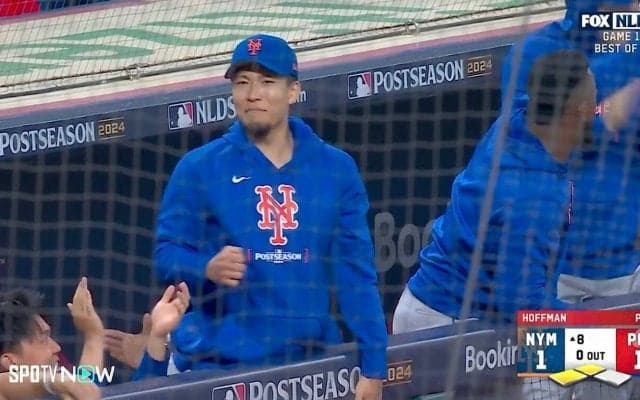 マジでどうした？ メッツ・千賀滉大に“異常事態”「これ本当？w」 ベンチで様子がおかしくなる… ネット騒然「変わりすぎ」「本人？」