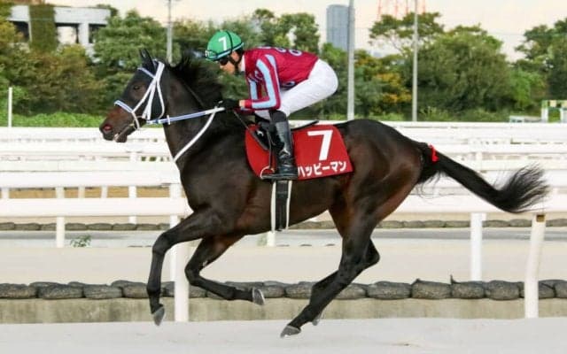 【兵庫ジュニアグランプリ】ダノンレジェンド産駒 ハッピーマンが交流重賞初制覇