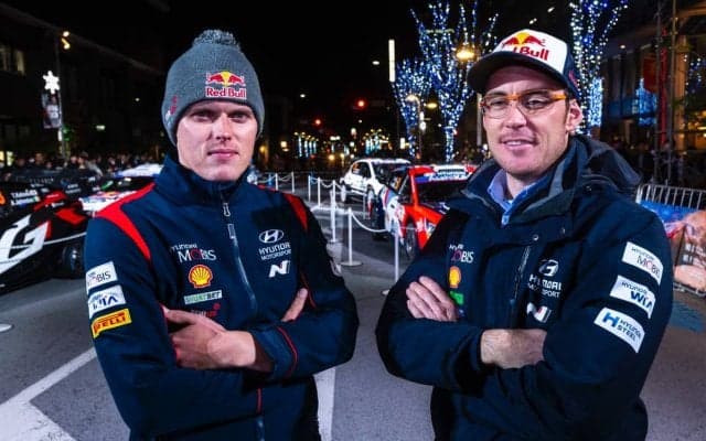 WRCジャパン：ドライバーズタイトル決戦を迎えるティエリー・ヌービルとオィット・タナックが心境を語る