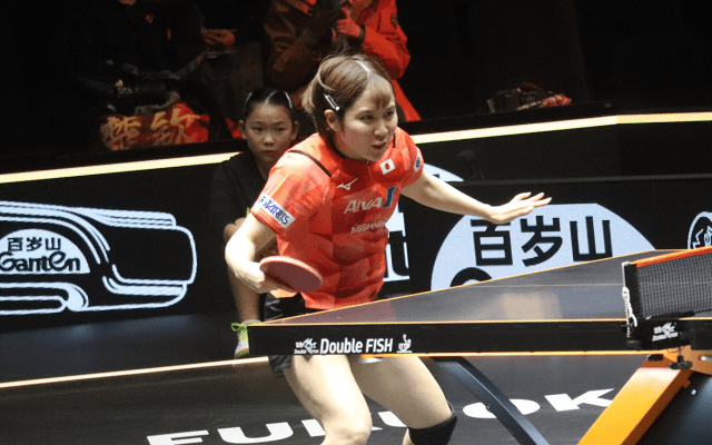 「大会のレベルが高い」平野美宇、初戦からのフルゲーム激闘に言及　世界7位の陳幸同と対戦も「13位ですが下剋上の気持ち」【WTTファイナルズ福岡】