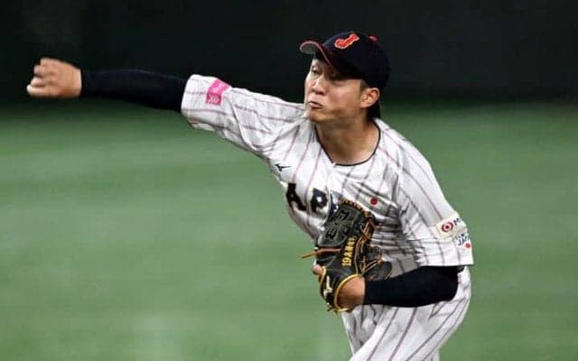 侍ジャパン先発高橋宏斗圧巻の立ち上がり！　3回までに6K　23年ドラ1打者から空振り三振を奪う