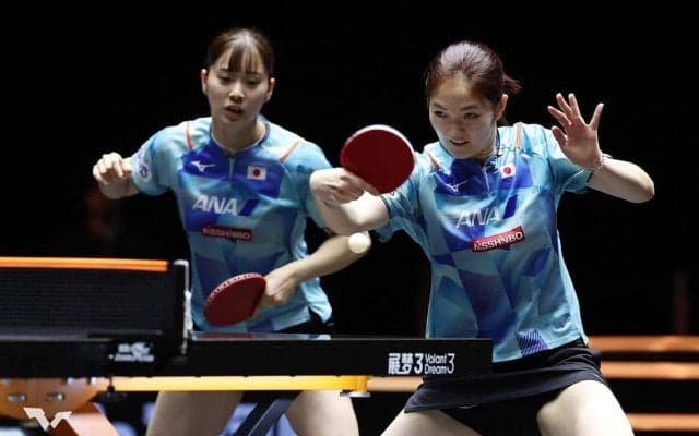 長﨑美柚、木原美悠ペアが準決勝敗退で言及した反省点　同世代の大藤沙月、横井咲桜ペアは「これからが本当の勝負」【WTTファイナルズ福岡】