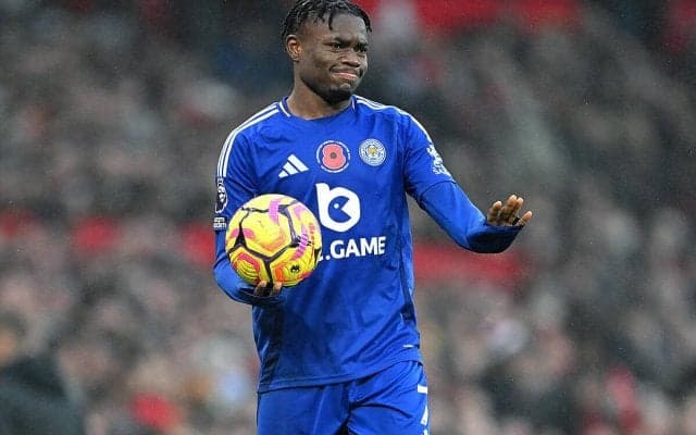 レスターの逸材アタッカーに悲劇…ACL損傷の重傷で今季絶望へ