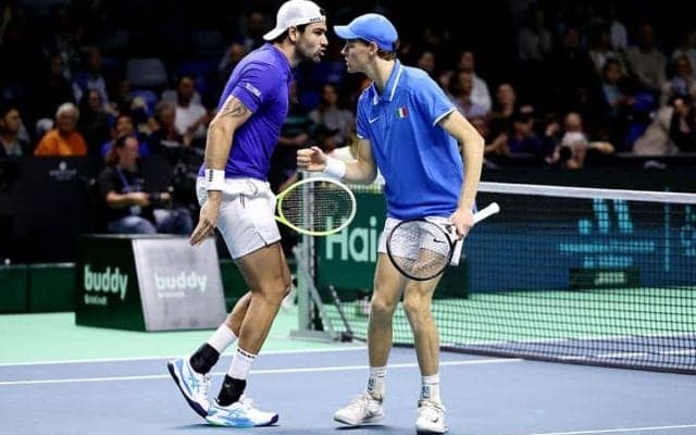 世界1位シナーが単複で躍動し前年覇者のイタリアが4強！準決勝でオーストラリアと対戦[デビスカップ]