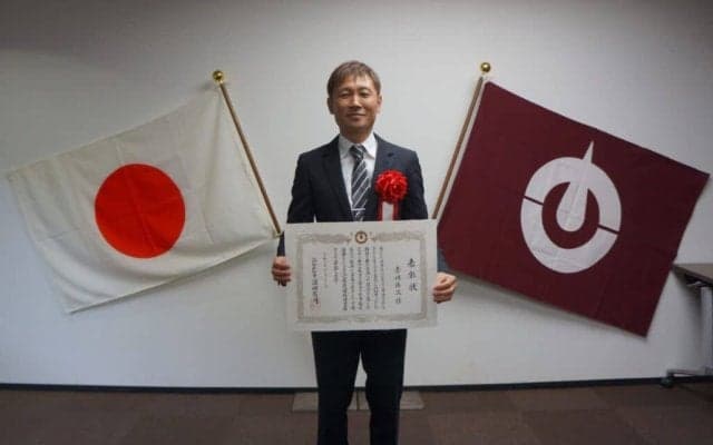 【高知競馬】赤岡修次騎手が受賞…高知県文化環境功労者表彰式