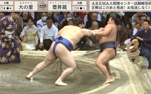 そこから勝つのか…館内騒然の逆転劇！ 2度目の賜杯へ視界良好「フィジカルの化け物」