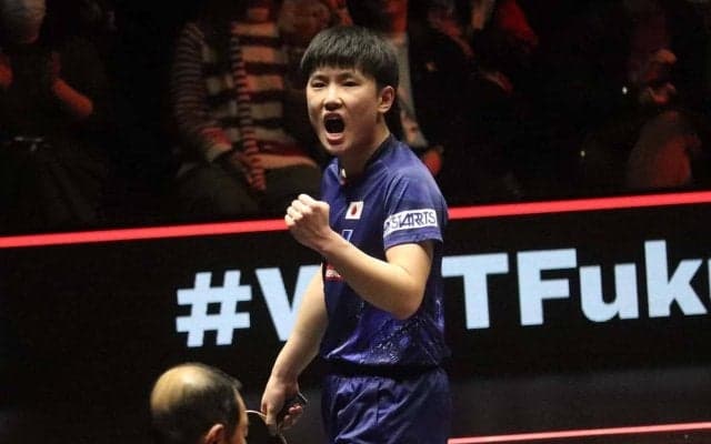 「準備してきたことができた」張本智和が振り返った圧巻ストレート　日本勢唯一の準決勝は「悪い想定だけせずに」【WTTファイナルズ福岡】