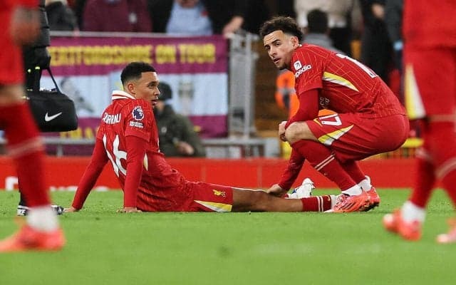 過密日程に臨むリバプール、スロット監督は主力数人の不在認める「筋肉のケガに関して注意を払っている」